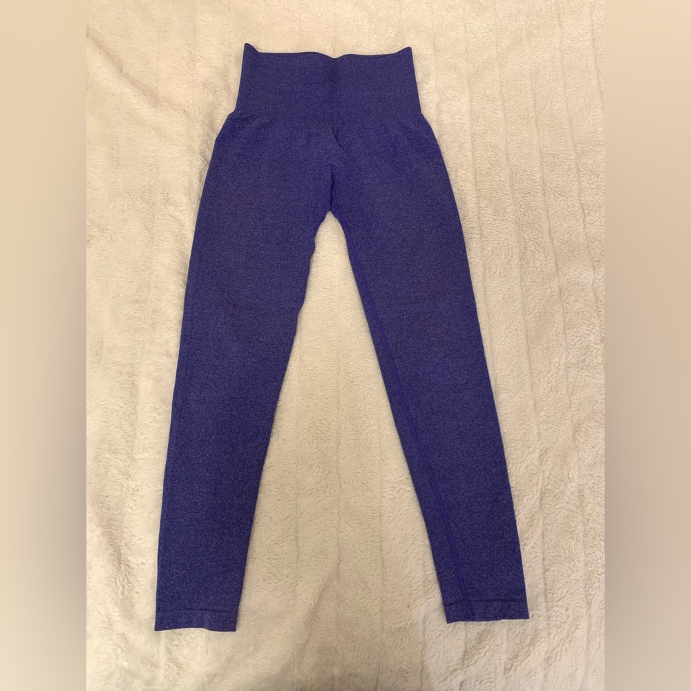 NVGTN Electric Blue Contour Seamless Leggings size XS - Picture 5 of 7